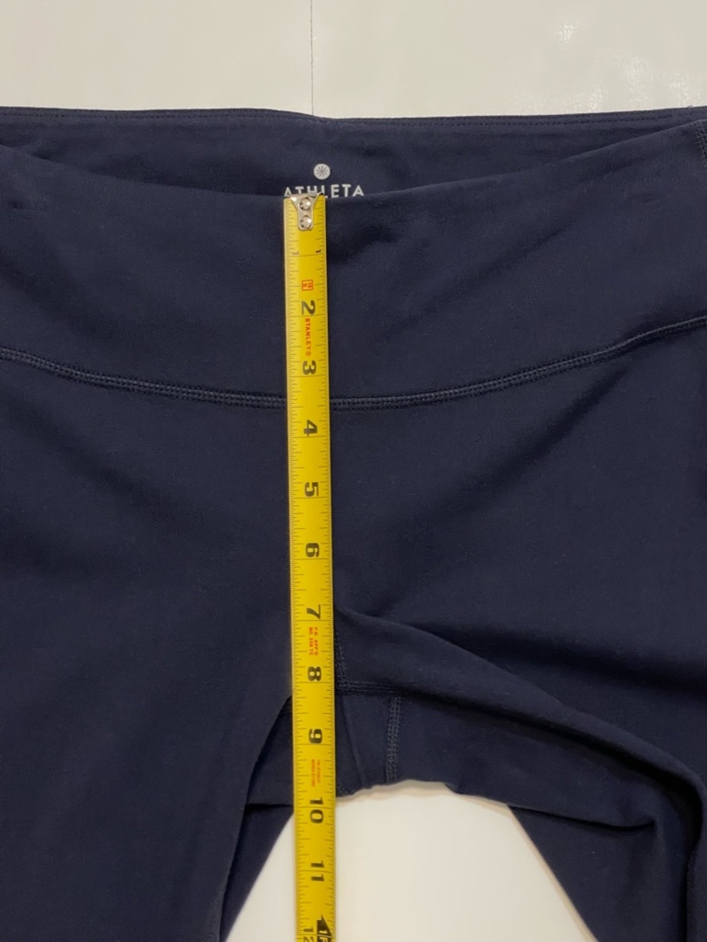 Athleta Women’s Navy High-Rise Athletic Leggings Size LP - Picture 7 of 11